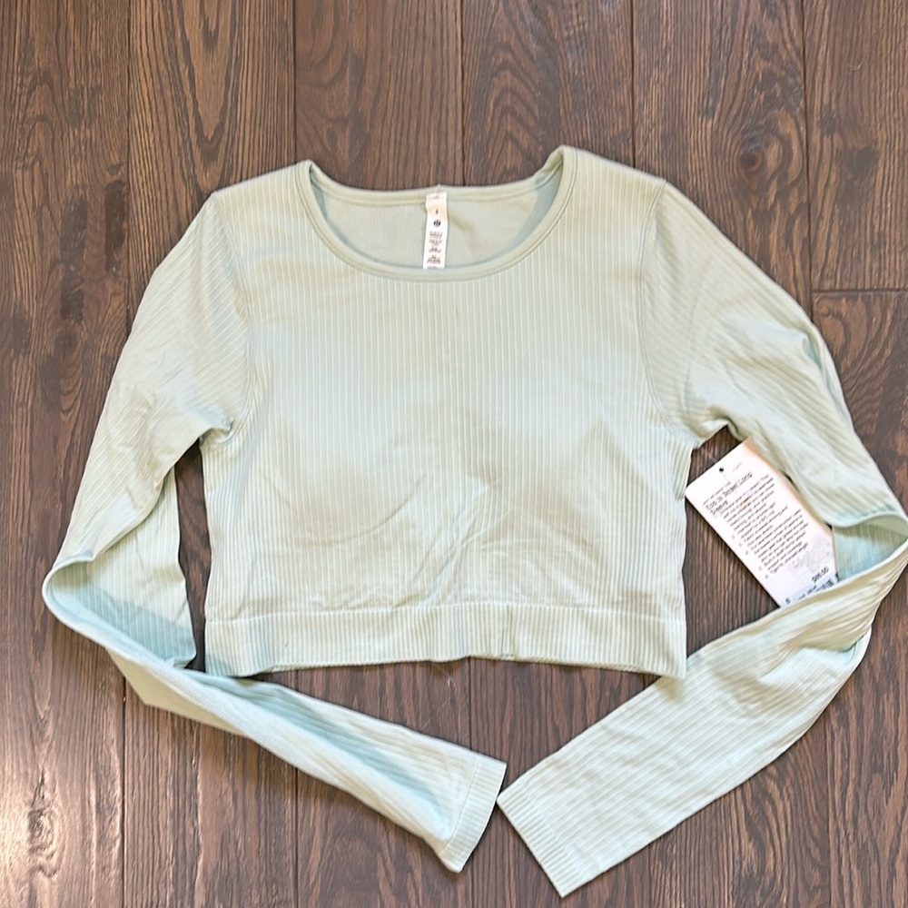 NWT Lululemon Ebb to Street Long Sleeve